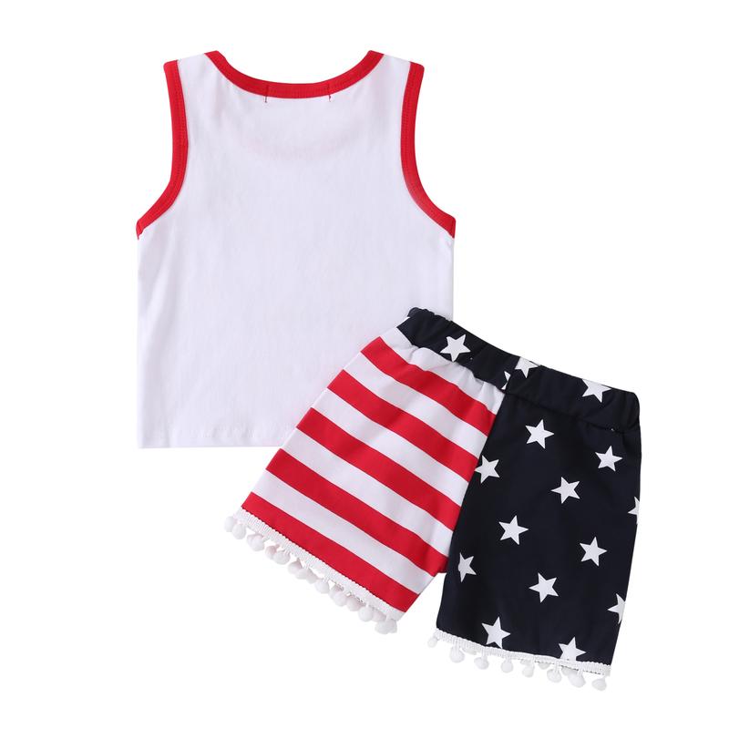 Toddler Independence Day Boy Tank & Shorts - PrettyKid
