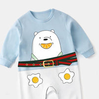 Polar Bear Pattern Jumpsuit for Baby - PrettyKid