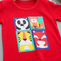 2-piece Cartoon Design T-shirt & Shorts for Children Boy - PrettyKid