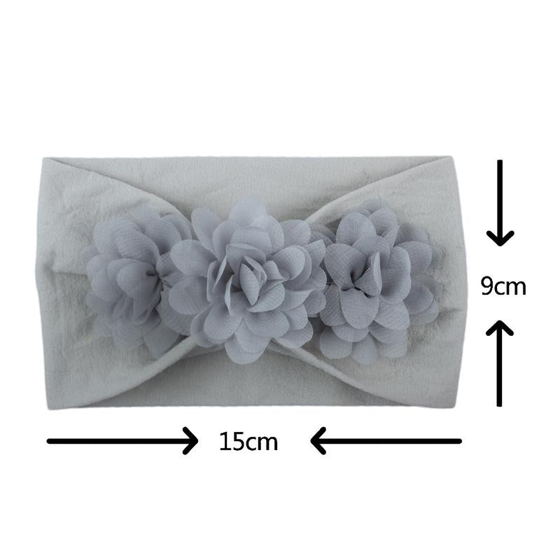 3D Flower Design Headband Wholesale children's clothing - PrettyKid