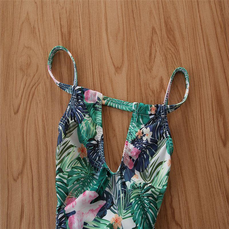 Tropical Swimsuits for Toddler Girl Wholesale Children's Clothing - PrettyKid