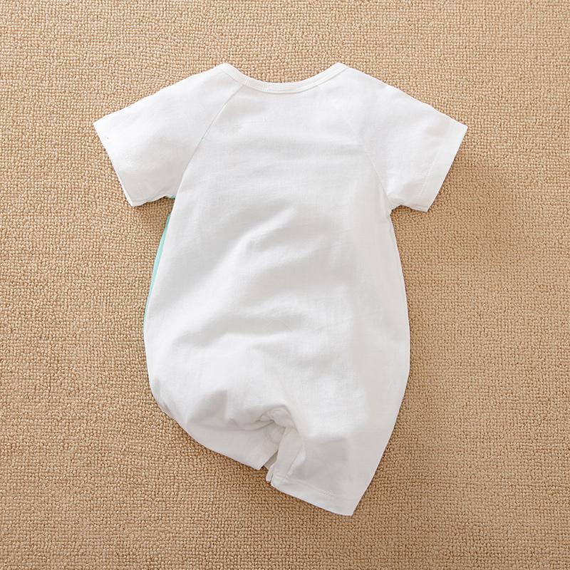 wholesale childrens clothing ireland Baby Boy Dinosaur Pattern Cute Jumpsuit - PrettyKid
