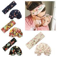 Sweet Floral Printed Parent-child Headband - PrettyKid