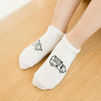 5-piece Cotton Children's Low Cut Socks - PrettyKid