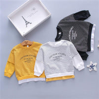 Striped Sweatshirts for Children Boy - PrettyKid