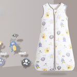 Summer Baby Cartoon Printed Sleeveless Vest Anti Kick Quilt Baby Sleeping Bag - PrettyKid