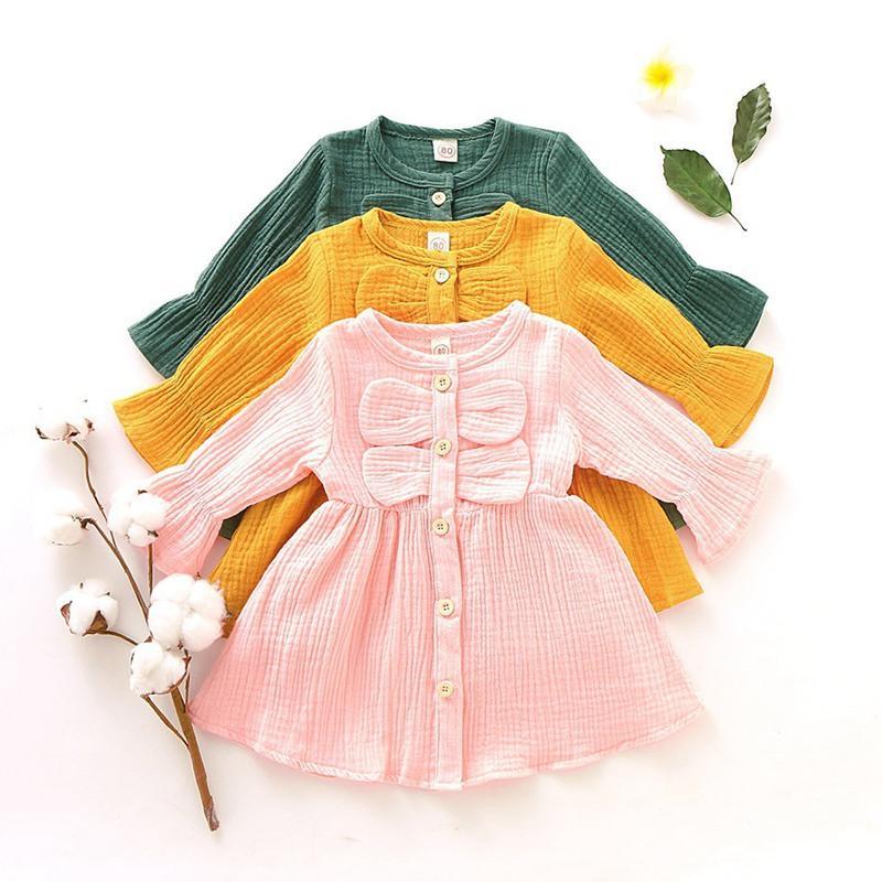 Solid Princess Dress for Baby Girl - PrettyKid