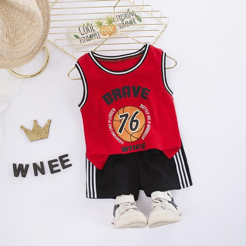 2-piece Basketball Jersey for Children Boy - PrettyKid