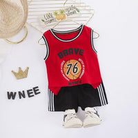 2-piece Basketball Jersey for Children Boy - PrettyKid