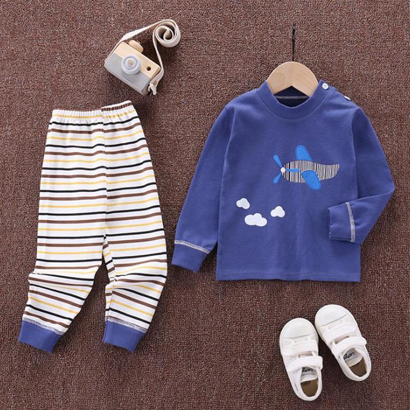 2-piece Cartoon Design Pajamas Sets for Children Boy - PrettyKid