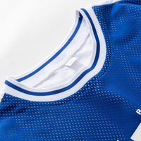 Kid Boy Sports Contrast Color Top & Shorts - PrettyKid