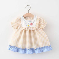 Baby Girl Animal Pattern Summer Dress - PrettyKid