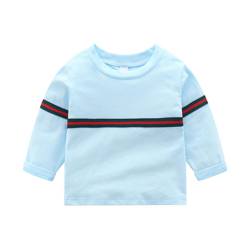Striped Long Sleeve T-shirt for Children Boy - PrettyKid