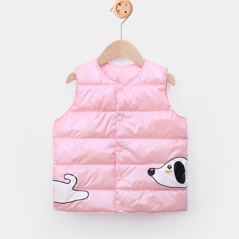 Cartoon Design Puffer Jacket for Toddler Girl - PrettyKid