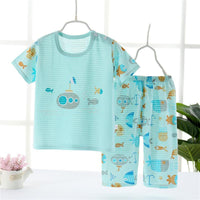 Toddler Boy Dinosaur Pattern Pajamas Sets - PrettyKid