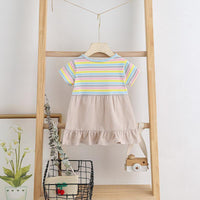 Stripes Dress for Toddler Girl - PrettyKid