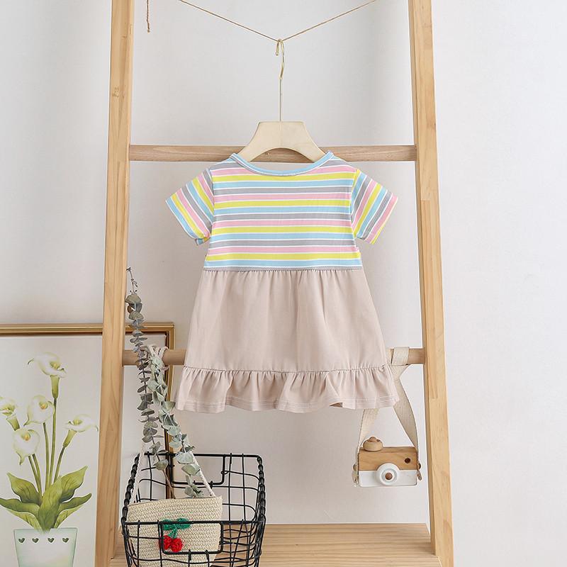 Stripes Dress for Toddler Girl - PrettyKid