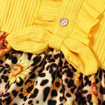 Toddler Girl Bow Pattern Summer Dress - PrettyKid