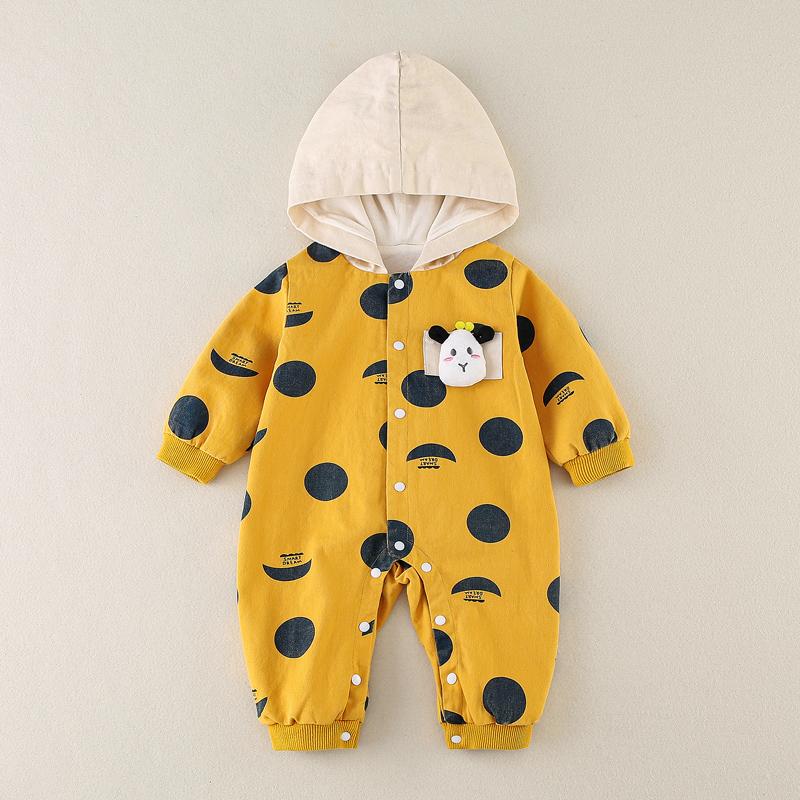 Polka Dot Jumpsuit for Baby - PrettyKid