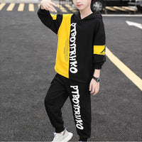 2-piece Letter Pattern Suit for Boy - PrettyKid