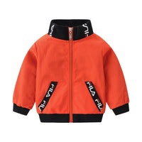 Letter Pattern Jacket for Children Boy - PrettyKid