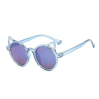 Children Cat Ears Design Sunglasses - PrettyKid