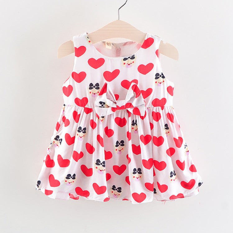 12months-4years Toddler Girl Dresses Little Love Wholesale Girls Clothes - PrettyKid