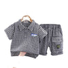 9months-4years Toddler Boy Sets Children's Clothing Suits POLO Collar & Short-Sleeved Shorts Summer Two-Piece Set - PrettyKid