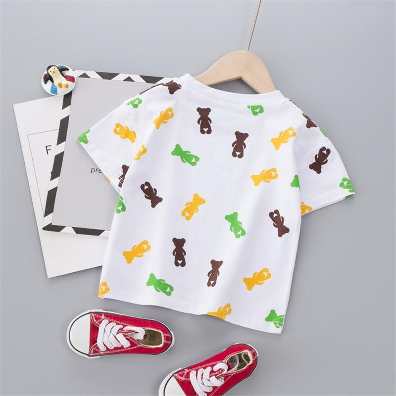 Letter Pattern T-shirt for Children Boy - PrettyKid