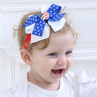 Independence Day Bow Headband - PrettyKid