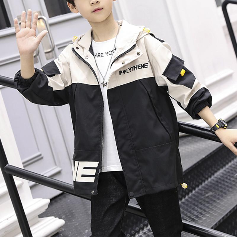 Color-block Hooded Jacket for Boy - PrettyKid