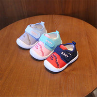 children clothing vendors Toddler Dinosaur Pattern Color-block Call Shoes Wholesale - PrettyKid