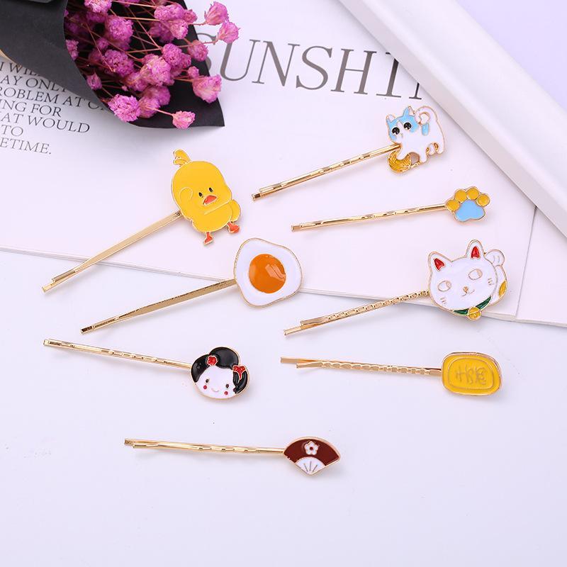 Cartoon Design Hair Clip for Girl - PrettyKid