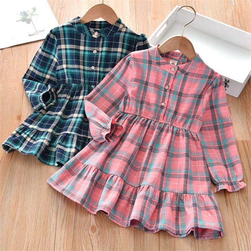 Plaid Dress for Girl Children's Clothing - PrettyKid