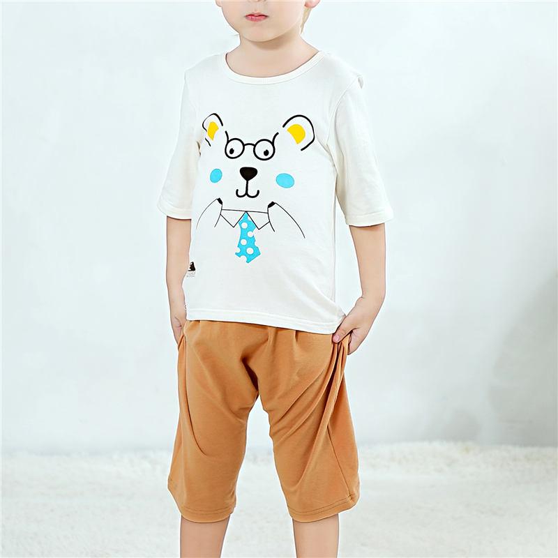 2-piece T-shirt & Capri Pants for Children Boy - PrettyKid