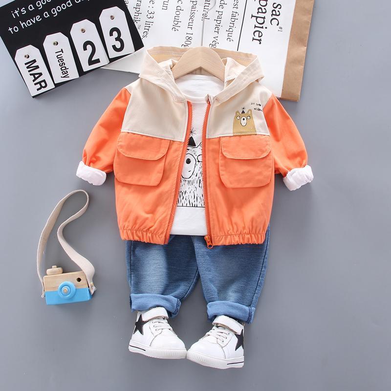 3-piece Coat & Sweatshirt & Pants for Children Boy - PrettyKid