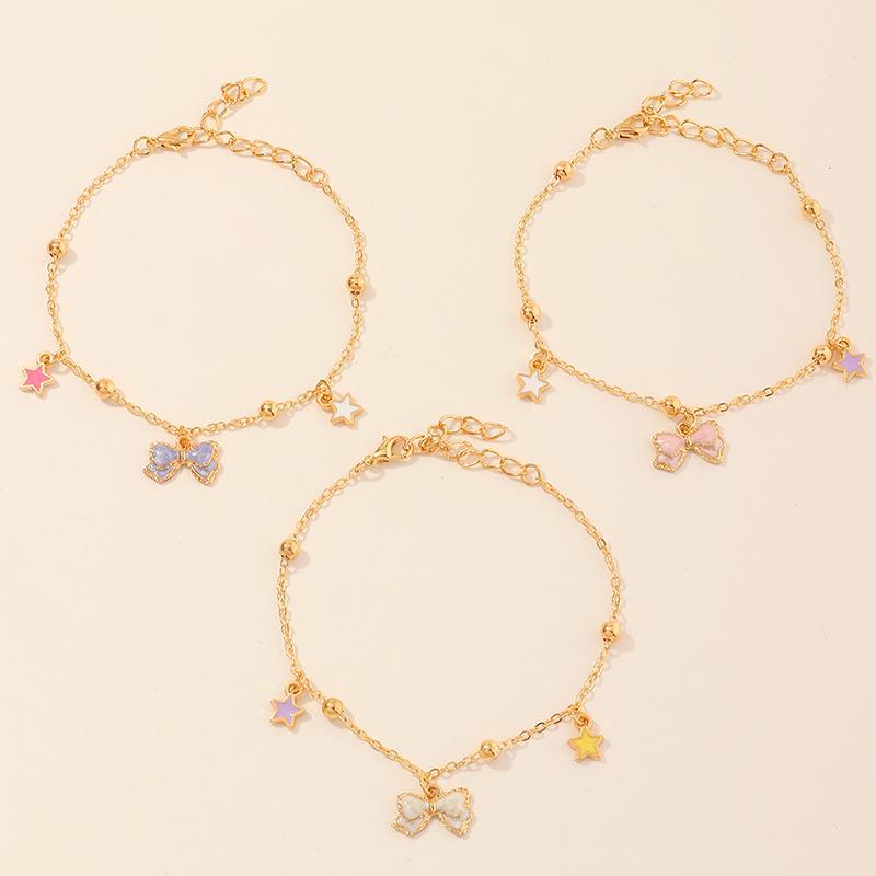 3-Pieces Sweet Children's bracelet For Toddler Girls - PrettyKid