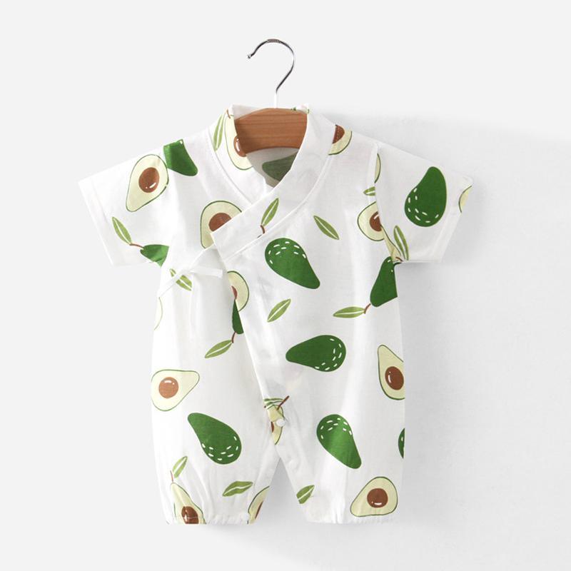 Cartoon Fruit Pattern Bodysuits for Baby - PrettyKid