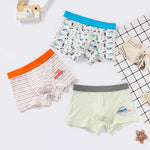 Toddler Boy 3pcs Striped Panties Children's Clothing - PrettyKid