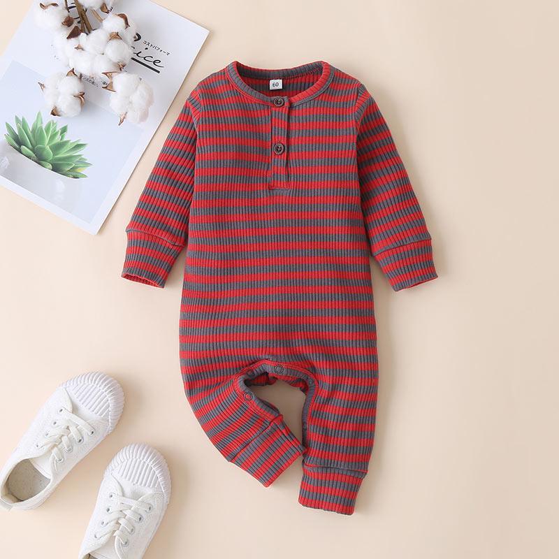 Striped Jumpsuit for Baby Boy - PrettyKid