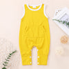 Baby Unisex Jumpsuits Summer Stripe Sleeveless Wholesale Baby Clothes - PrettyKid