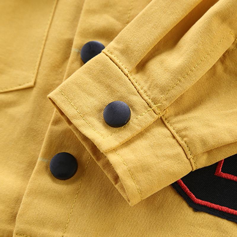 3-piece Letter Pattern Sweatshirts & Casual Jacket & Pants for Children Boy - PrettyKid