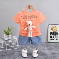 2-piece T-shirt & Shorts for Toddler Girl - PrettyKid