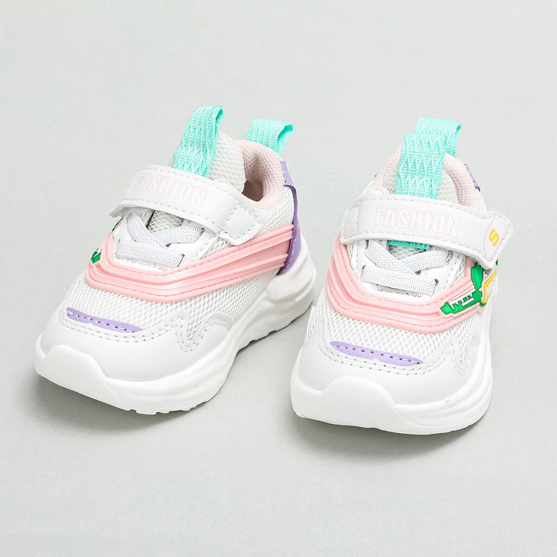 Wholesale Toddler Color-block Velcro Sneakers in Bulk - PrettyKid