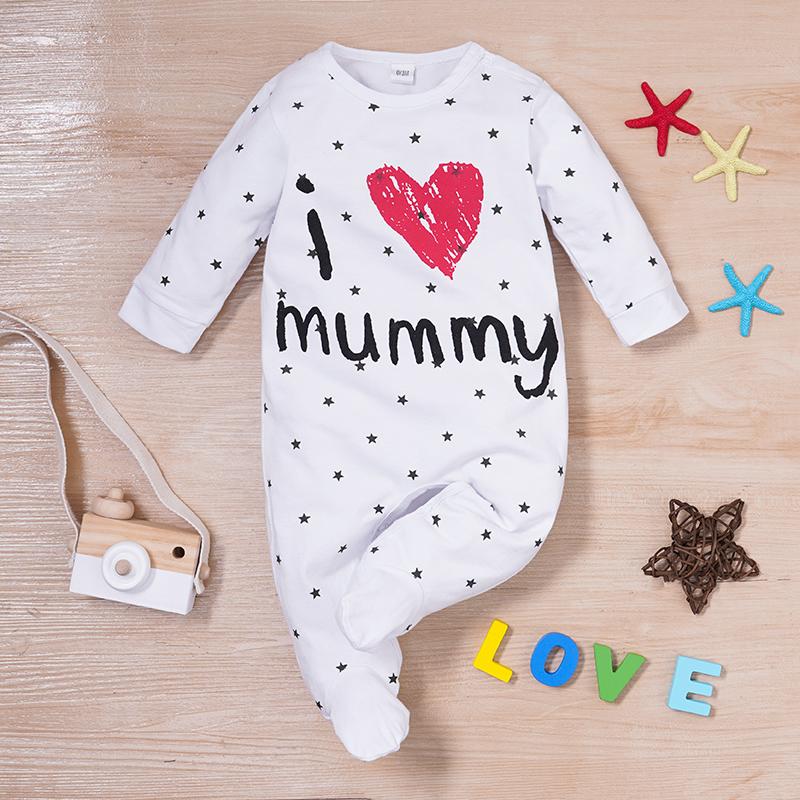 Casual Heart-shaped Stripes Dot Jumpsuit Children's clothing wholesale - PrettyKid