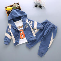 3-piece Coat & Sweatshirt & Pants for Children Boy - PrettyKid