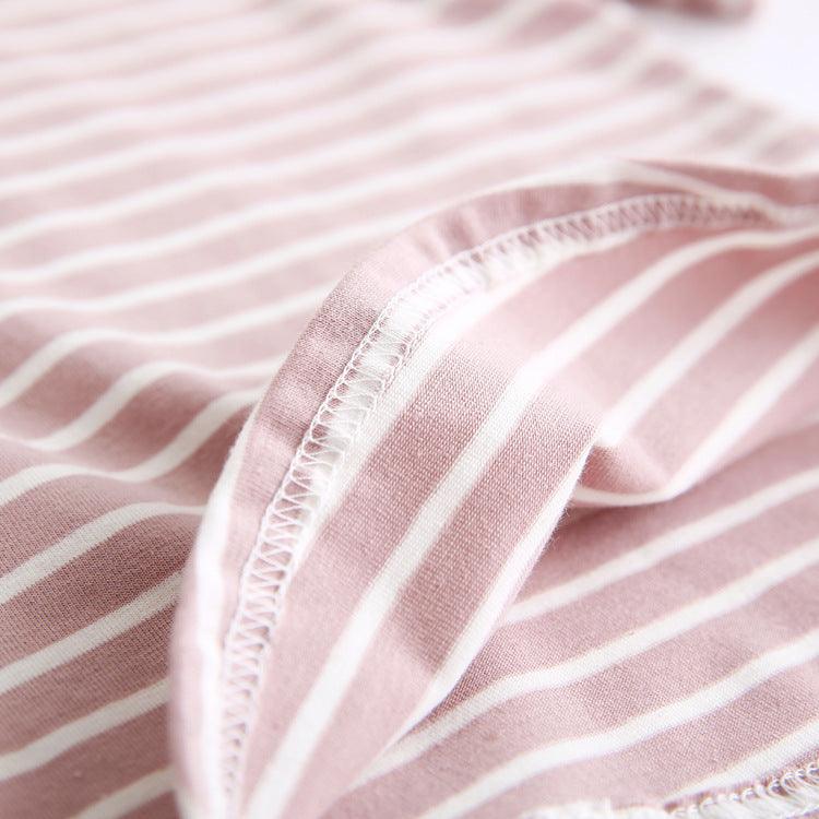 9M-4Y Striped Flared Sleeve Tops Toddler Girl Wholesale Boutique Clothing - PrettyKid