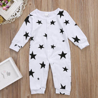 Baby Pentagram Pattern Spring Jumpsuit - PrettyKid