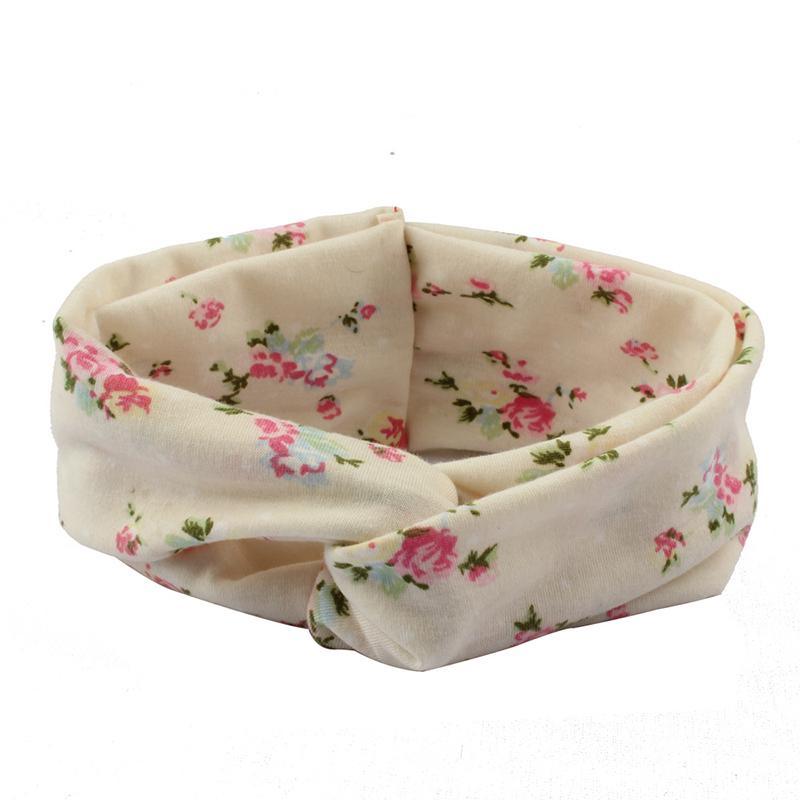 Sweet Floral Printed Parent-child Headband - PrettyKid