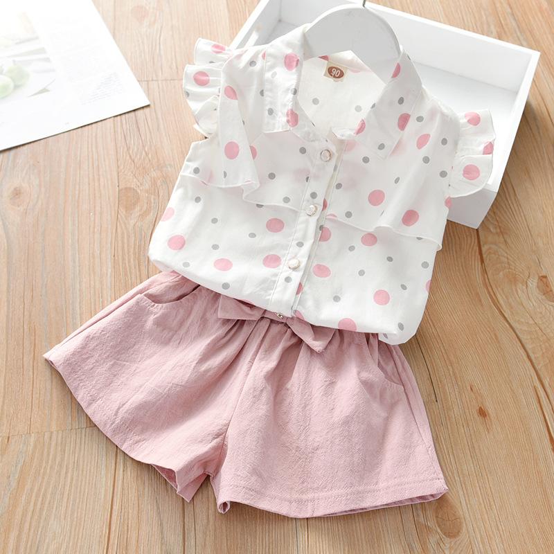 2-piece Sleeveless Top & Shorts for Toddler Girl - PrettyKid
